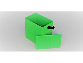 humongous recyclage poubelle les conteneurs le conteneur cuisine de corbeille 3d print model - Mito3D