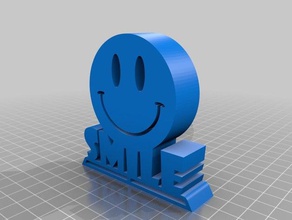 gülümseme sanat araçları 3d print model - Mito3D