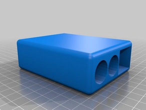 powerbank kutu + x2 piller elektronik 3d print model - Mito3D