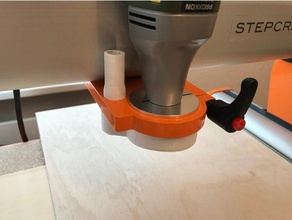 stepcraft cnc proxxon anti-Staub-Auspuff Werkzeugmaschinen - adapter anti Staub Auspuff Staubsauger 3d print model - Mito3D