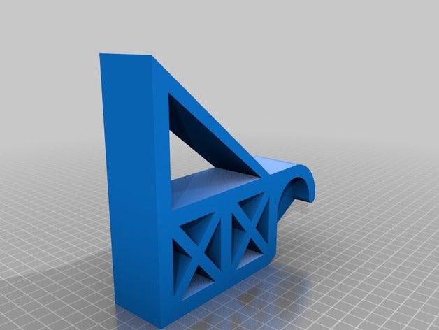 cavo di bobina filamento titolare della parete organizzazione porta 3D print model - Mito3D