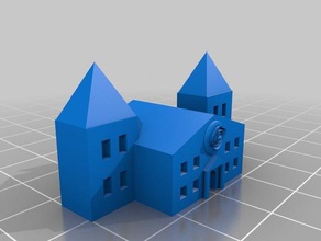 mansion rocabola games 3d print model - Mito3D