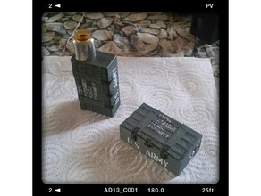 exército caixa de mod squonk gadgets mods 3d print model - Mito3D