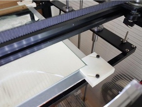 tronxy x5s Glas-Bett-Inhaber 3d-Drucker Teile 3d print model - Mito3D