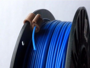 17530 mm de filamentos clip filtro Impresora 3d accesorios 175mm el filamento lubricador titular la bobina 3d print model - Mito3D