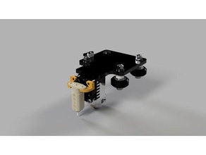 bl touch mount tevo tarantula 30mm fan 3d yazıcı parçaları bltouch dokunun bağlayın sensörü y 3d print model - Mito3D