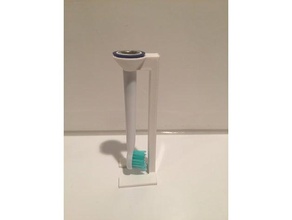sensonic pincel al revés de pie cuarto baño accesorios openscad philips sonicare cepillo dientes titular 3d print model - Mito3D