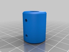 shaft coupler - 5mm 8mm nema 11 17 3d printer parts 3d print model - Mito3D