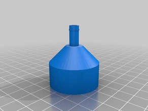 freno di sfiato tappo bottiglia da 1 a 4 pollici tubo automotive il freni spurgo 3d print model - Mito3D
