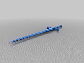 épée 1 l'art des outils 3d print model - Mito3D