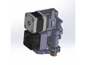 iteração prusa mk2s extrusora Impressora 3d extrusoras capacitivo de fã i3 sensor 3d print model - Mito3D