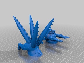 naruto canavar oğlu, gök kuyruklu hayvanlar 3d print model - Mito3D
