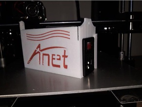 cover power anet logo 3d printer accessories 3d print model - Mito3D