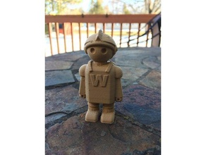 wobbin 2018 versión criaturas de aventura compañero figura la estatuilla caballero en miniatura modelo viajes 3d print model - Mito3D