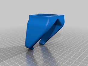 ender 2 part filament cooling duct fang 50x50mm fan 3d printer parts creality cr-10 3d print model - Mito3D