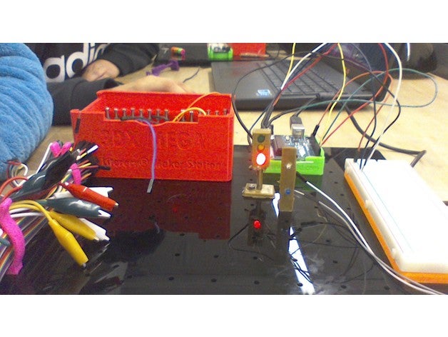 3dx arduino tráfego de luz A impressão 3d diodo emissor o 3D print model - Mito3D