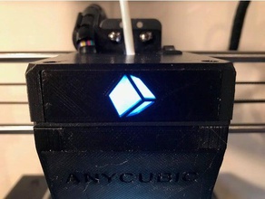 modified hotend-cover anycubic i3 mega 3d printer accessories cover hotend ultrabase 3d print model - Mito3D