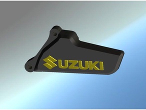 suzuki rmz250 gearguard bolt-on automotive bike dirt gear 3d print model - Mito3D