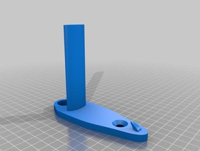 hanger clearance hole office 3d print model - Mito3D