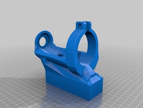 dremel stand heavy vise tools holder 3d print model - Mito3D