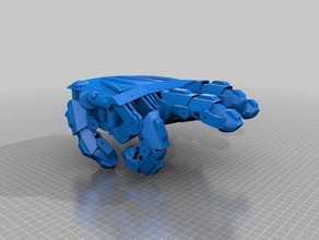 robogauntlet1 3d baskı 3d print model - Mito3D
