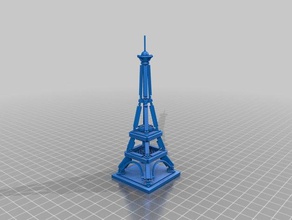 lego torre eiffel las estructuras de edificios 3d print model - Mito3D