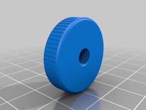 dl 44 scope mount knurled nut props 3d print model - Mito3D