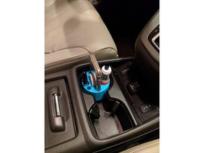 vape cell phone cup holder automotive honda crv iphone 8 mobile pop socket car stand 3d print model - Mito3D