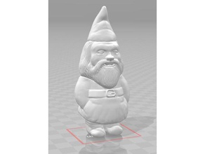 gnome sculture frullatore giardino 3d print model - Mito3D