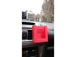 car phone holder xiaomi mobile 3d print model - Mito3D