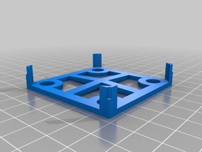 anycubic photon filtre L'imprimante 3d de pièces à air le porte-filtre 3d print model - Mito3D