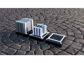extra soporte de piezas thermaltake core x9 caso 140mm ventilador equipo 3d print model - Mito3D
