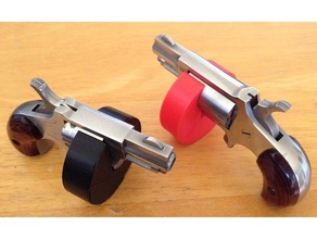 tommy gun tambor de la revista del soporte exhibición naa 22 corto lr deporte y al aire libre 3d print model - Mito3D