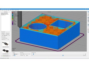 40mm test squircle-Prüfung-tool Pfade Druck-Verhalten 3d-Druck-tests cube 3d print model - Mito3D