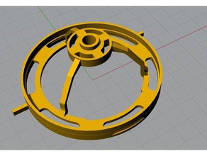 reel Komponente Angelrute sport & im freien Fisch Element fisching 3d print model - Mito3D