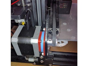 dos-componente de alta eficiencia la compuerta cr-10 seg Impresora 3d las piezas mascota semi-flex 3d print model - Mito3D
