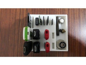 usb & sd holder toolbox 3d printer accessories 3d print model - Mito3D