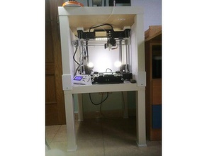 ikea lack subir altura household hack anet a8 table mesa 3d print model - Mito3D