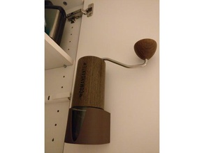 comandante mk3 c40 coffee-grinder holder organization coffee grinder 3d print model - Mito3D