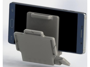 universal phone head mount mobile camera gopro 3d print model - Mito3D