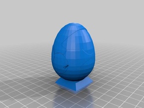 puzzled egg puzzles 3d print model - Mito3D