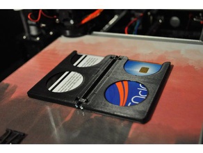 voltear minimalista cartera de 6 tarjetas herramientas accesorios accesorio la tarjeta crédito titular bolsa rígida identificación del slim delgada billetera 3d print model - Mito3D