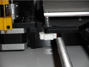 bed calibration nut 3d printer parts level leveling 3d print model - Mito3D