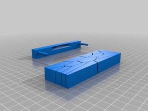 floating shelves assembly 3d printing 3d print model - Mito3D