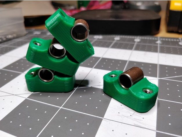 magnético de conexão rápida do eixo y Impressora 3d peças magnética prusa i3 rápido snap eixo-y 3D print model - Mito3D