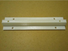 mancal fixa o laterali para eixo lineare rolamento aberto 20 mm macchine utensili 3d print model - Mito3D