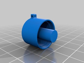 dust cap tfv8 big baby drip tip 3d printing 3d print model - Mito3D