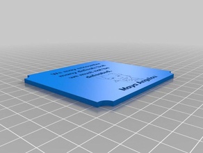la sconfitta di placca segni e loghi preventivo citazioni 3d print model - Mito3D