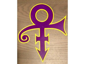 prince love logo signs & logos 3d print model - Mito3D