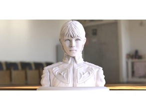 hildegard von mariendorf las esculturas lotgh 3d print model - Mito3D
